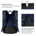 thumbnail image 4 of KAWELL 13.3" Laptop Backpack, Stylish Water Repellent Canvas Bag with USB Port for Travel/Business, 4 of 6