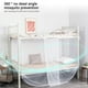 thumbnail image 4 of Mosquitera para cama, dormitorio, cortinas decorativas de apertura lateral, 4 of 7