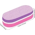 thumbnail image 2 of Mini Nail Files Block, 100/180 Grit Sponge Nail Buffers for Acrylic Nails, Mini Buffing Block Double Sided for Manicure Tools 40 Count - Pink/Purple, 2 of 5