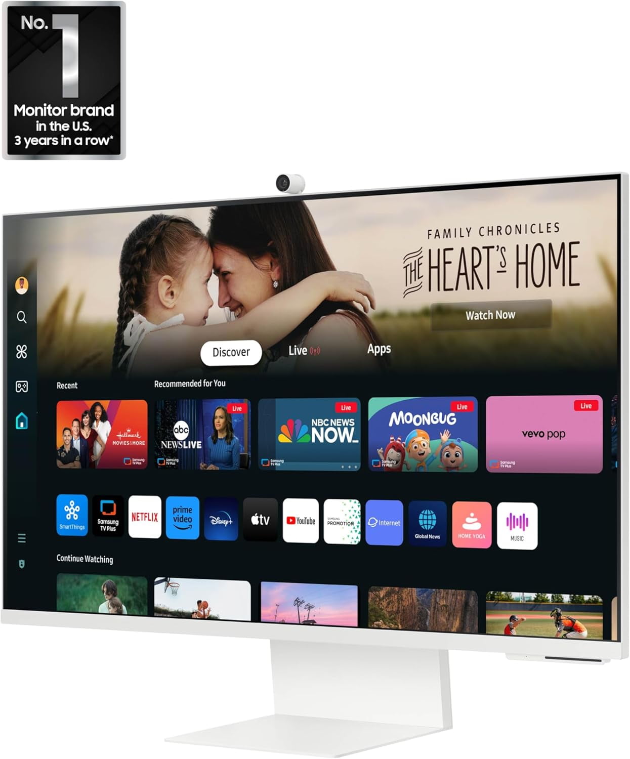 Samsung 32-inch M80C Smart Monitor 4K UHD