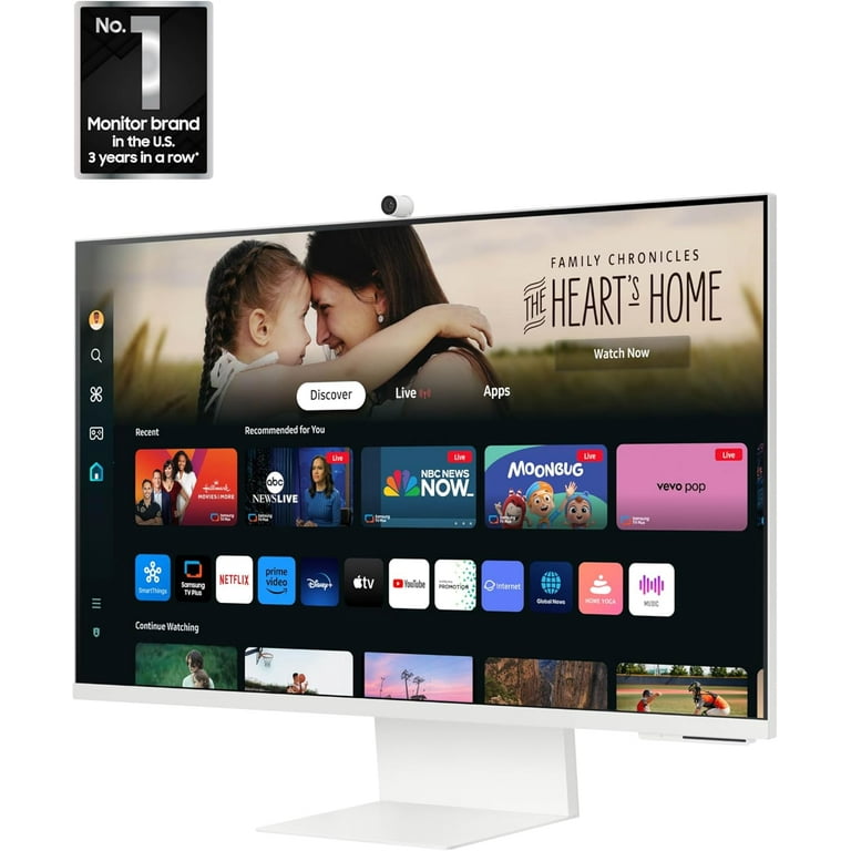 Samsung 32-Inch M8 (M80D) 4K UHD Smart Monitor with Streaming TV