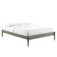 thumbnail image 1 of Modway June Full MDF Wood and Rubberwood Platform Bed Frame in Gray, 1 of 8