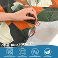thumbnail image 5 of Yayeee Kitchen Curtains Tier Set of 2 Light Filtering 57"x24" Over Sink Window Panels, Bright Floral, 5 of 7