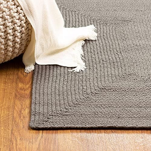 Lichfield Handmade Solid Reversible Indoor / Outdoor Braided Rug ...