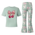 thumbnail image 5 of MuXiKeJi Clothes 4t girls red valentine outfit,Toddler Girl Clothes 4t Graphic Print Trendy Hoodie Pullover Tops Sweatshirt Pants 2pcs Clothing Casual Set, 5 of 5