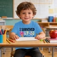 thumbnail image 5 of oqasdz Boys Girls 100 Days of School Shirt Graphic Short Sleeve Tee for Kids Back To School Round Neck T Shirt Comfortable Fit Durable Casual Outdoor, 5 of 5