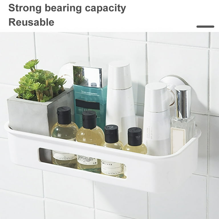  LUXEAR Shower Caddy Suction Cup NO-Drilling Removable Shower  Shelf Powerful Heavy Duty Hold up to 22lbs, Waterproof Storage Basket for  Shampoo & Toiletries Bathroom & Kitchen Caddy Organizer : Home 