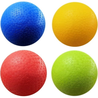 AppleRound Pack of 4 Sports Balls with 1 Pump: 1 Each of 5 Soccer