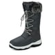 thumbnail image 1 of Dream Pairs - Botas cálidas impermeables de piel sintética para mujer, botas de nieve para senderismo al aire libre de media pantorrilla MAINE Dream Pairs MAINE, 1 of 7