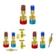thumbnail image 3 of sweethay Adaptador de metal R1234YF a R134A Ajuste rápido para el mantenimiento del automóvil Acoplador de ajuste rápido Puerto Rosca 12 Type3 NO3, 3 of 6