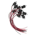 thumbnail image 2 of 10Pcs High Brightness  With  Diode LED Diode Light 12V Pilot Light Indicator LED Indicator Light For Car Boat, 2 of 8