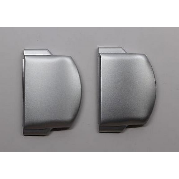 Official Sony OEM PSP 110 2000 2001 Extended Battery Cover Door (Pack of 2) Bulk (Silver)