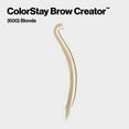 thumbnail image 3 of Revlon ColorStay Waterproof Brow Creator, 2-in-1 Eyebrow Pencil & Powder, 600 Blonde, 0.003 oz, 3 of 7