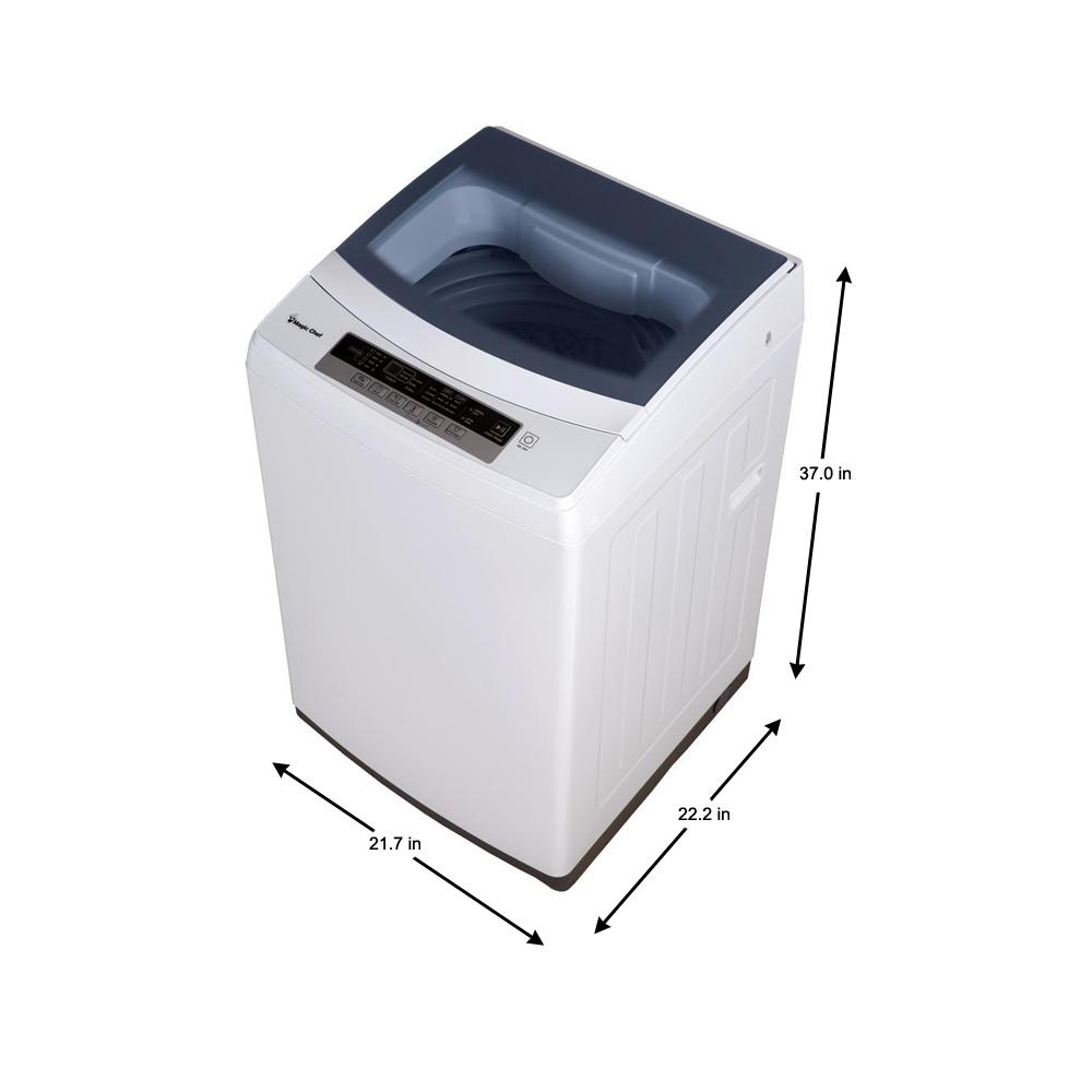 Magic Chef 2-Cu. Ft. Compact Top-Load Washer in White - image 4 of 10