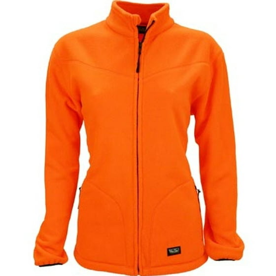 Walls Women's Legend Polar Fleece Jacket, Blaze Orange, XSmall