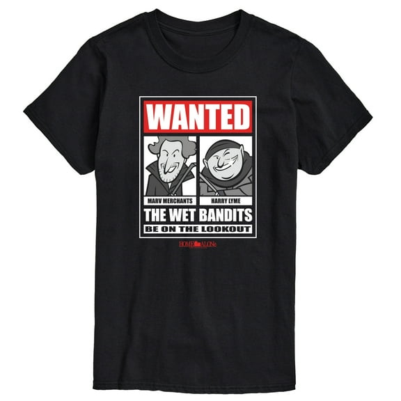 Home Alone - Wanted Wet Bandits - Men's Short Sleeve Graphic T-Shirt