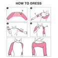 thumbnail image 4 of Faja moldeadora de brazos para mujer, corrige la postura de la espalda y previene la joroba., 4 of 8