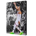 thumbnail image 1 of Póster MENKARWHY de Jalen Brunson con firma en lienzo, 1 of 7