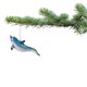 thumbnail image 2 of Gallerie Ii Cozumel Reef Dolphin Navidad Adorno De Navidad Azul, 2 of 5