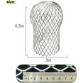 thumbnail image 3 of 6 Pack Downspout Guard Filter, Gutter Downspout Guard Gutter Guard Strainer Mesh Aluminum Expandable Gutter Screen, Gutter Protector from Leaves Debris Clogging, 3 of 7