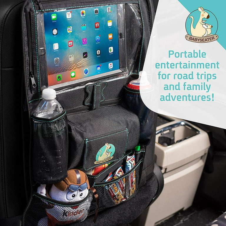 Backseat Car Organizer for Kids, Babies & Toddlers by Babyseater iPad Tablet Touch