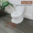 thumbnail image 2 of Wooden Bedside Step Stool For Indoor Outdoor Multipurpose Mobile Footstool For Home Living Room, 2 of 4