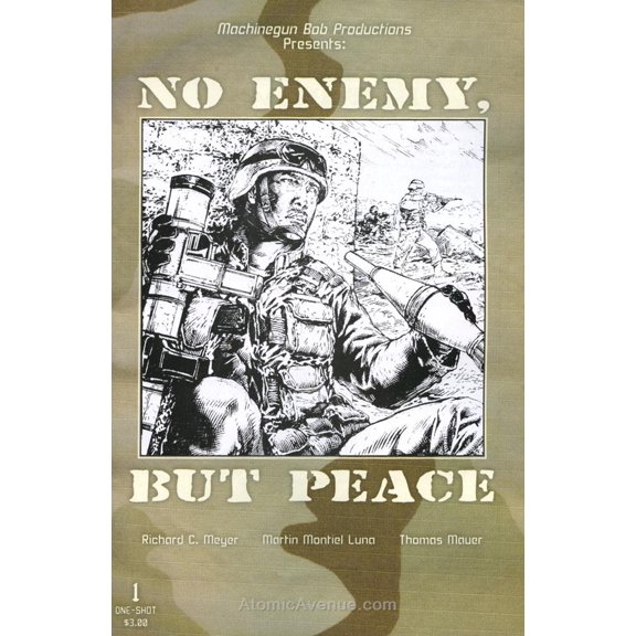 No Enemy, But Peace #1 VF ; Machine Gun Bob Comic Book