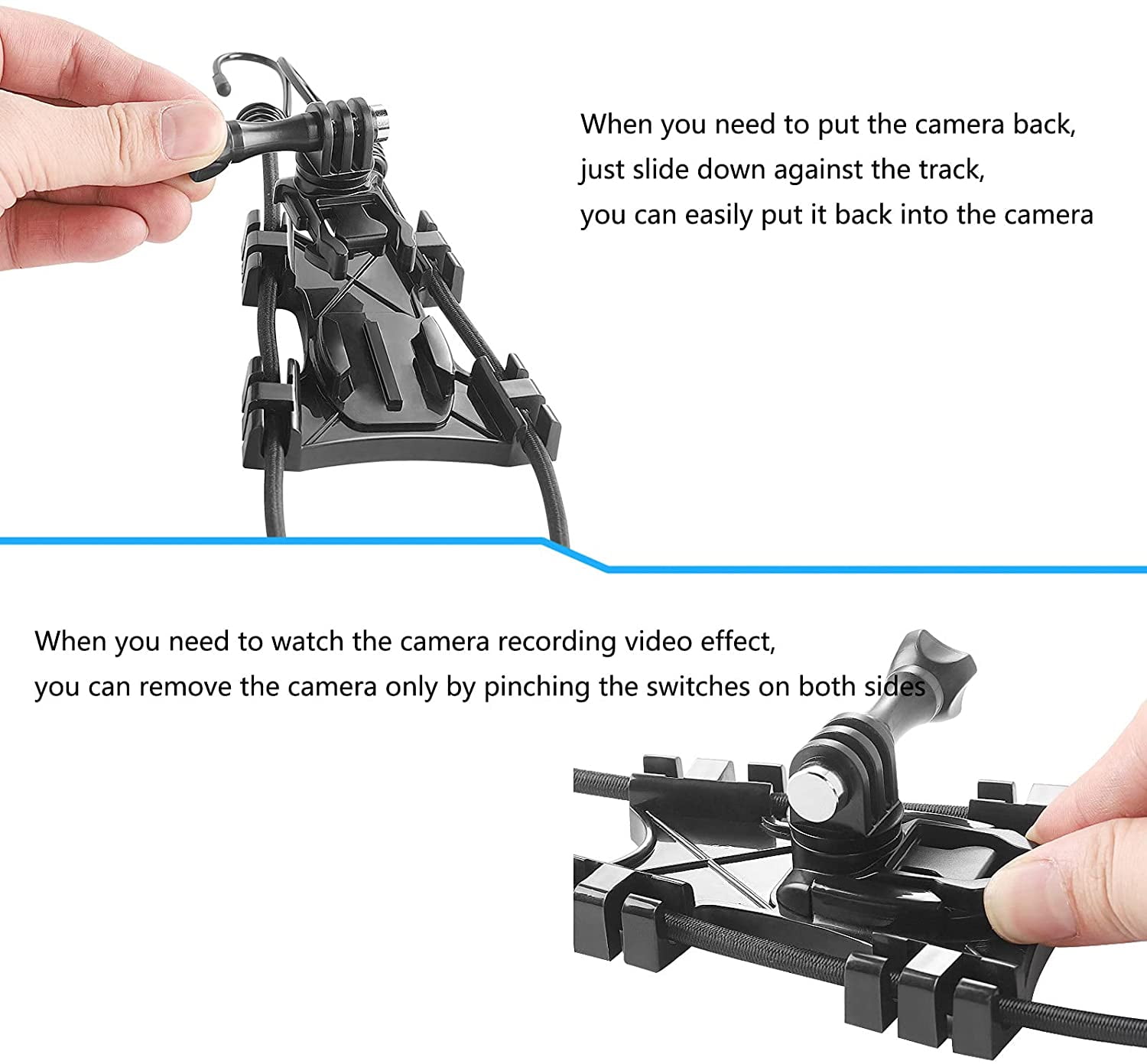 Buy Net/Fence Mount Camera Backstop Compatible with GoPro Action