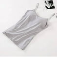 thumbnail image 1 of Womens Modal Built-in Bra Padded Camisole Yoga Tanks Tops, 1 of 7