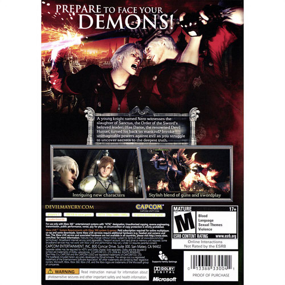 Devil May Cry 4 (Xbox 360) - Pre-Owned - image 2 of 7
