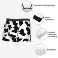 thumbnail image 6 of Haiem Milk Cow Men's Boxer Briefs, Every Day Comfort Stretch Cotton Moisture-Wicking Underwear-Medium, 6 of 9