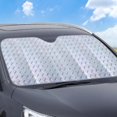 thumbnail image 2 of Car Front Sun Visor Thick Laser Sun Visor Summer Sun Protection And Heat Insulation Car Sun Visor, 2 of 5