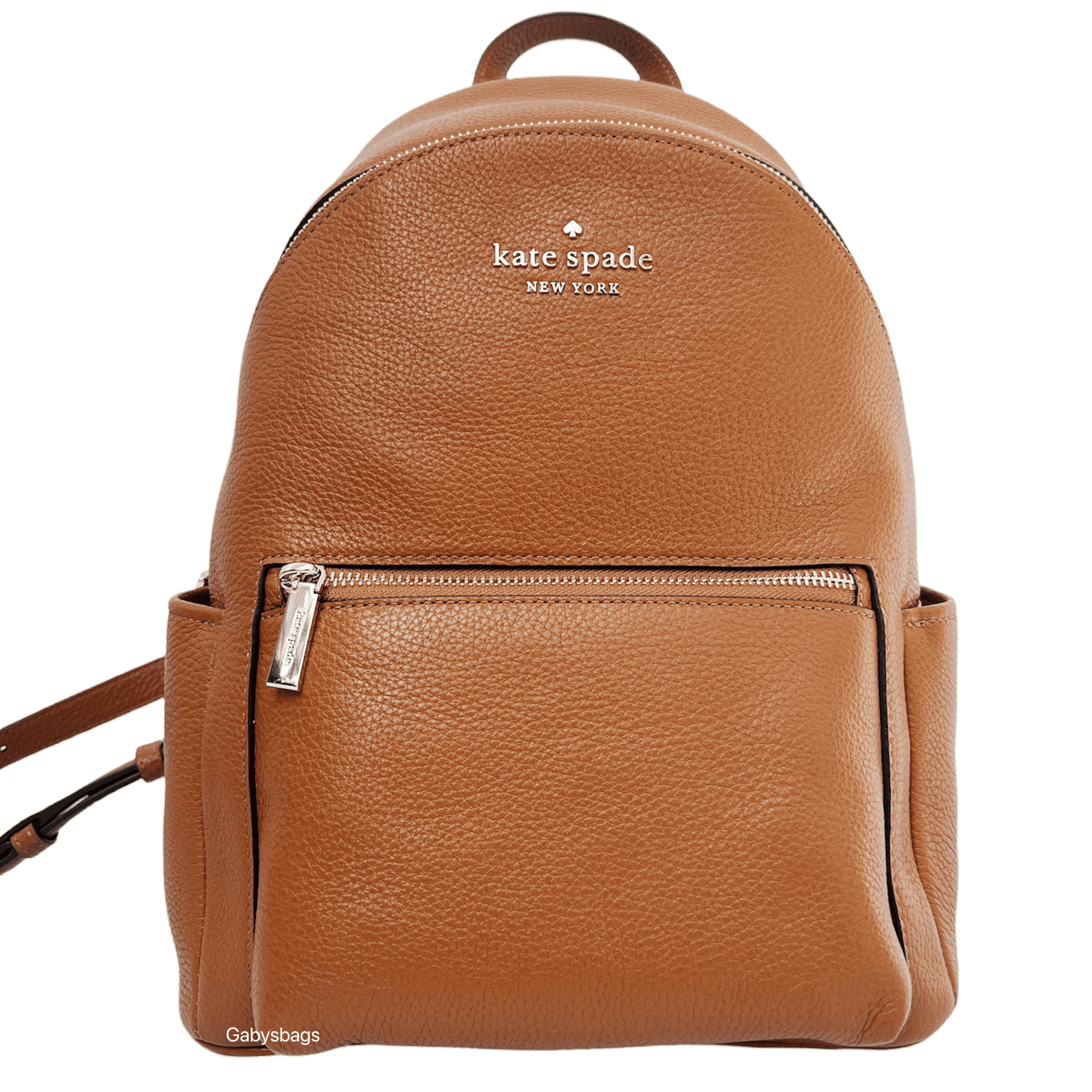Amazon.com | Kate Spade Leila Pebbled Leather Medium Dome Backpack Bag Warm  Gingerbread | Casual Daypacks