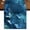 Blue, variant on Blue Butterfly Table Runner 70 Inches Long, Modern Elegant Water Ripples Cotton Linen Table Runners Dresser Scarves, Decorative Fabric Tabletop Scarf Furniture Cover for Home Dinner Party 13"x70"