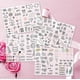 thumbnail image 3 of 4pcs Stickers Wedding Guest Book Version Vintage Stickers For Photo Album Wedding Decoration, 3 of 3