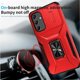 thumbnail image 3 of Funda para GANGXUN Samsung Galaxy A25 5G - Soporte metálico, Función magnética, Rojo, 3 of 5