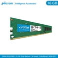 thumbnail image 4 of Crucial 16GB DDR4 2666 MTs 288 Crucial CT16G4DFD8266Crucial, 4 of 4