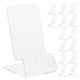 thumbnail image 1 of 15 soportes acrílicos para teléfono: base transparente de escritorio para teléfono móvil, compatible con smartphones y tablets, ideal para la oficina, el hogar y la cocina., 1 of 8