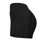 thumbnail image 4 of Gibobby Pantalones De Casuales Para Mujer Pantalones cortos básicos de ciclismo para mujer, mallas de entrenamiento de compresión, pantalones cortos de yoga Capris(Negro, L), 4 of 5