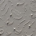 thumbnail image 4 of 1 Uds. Pegatinas elegantes 5D onduladas de encaje y perlas para decoración de uñas, exquisitas líneas blancas, calcomanías para decoración de uñas, deslizador de transferencia autoadhesivo DIY, 4 of 5