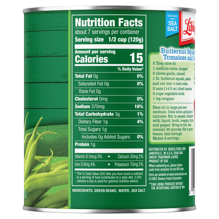 Libby's jumbo-can french style green beans, 28 oz (Pack of 6)