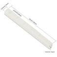thumbnail image 3 of 2PCS 6 Strings Electric Guitar String Nut Guitar Nut Top Nut Guitar Slotted Bone Nut Flat Bottom Replacement, 3 of 8