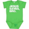 thumbnail image 3 of Inktastic Jesus Saves, Bro. Boys or Girls Baby Bodysuit, 3 of 5