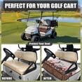 thumbnail image 4 of Whosucclay Hummingbird Cherry Blossom Pattern Golf Cart Seat Blanket, Breathable Foldable for Most 2 Seats Anti-Fade Towel Blanket Cover, 52.36 x 32.28 inch, 4 of 7
