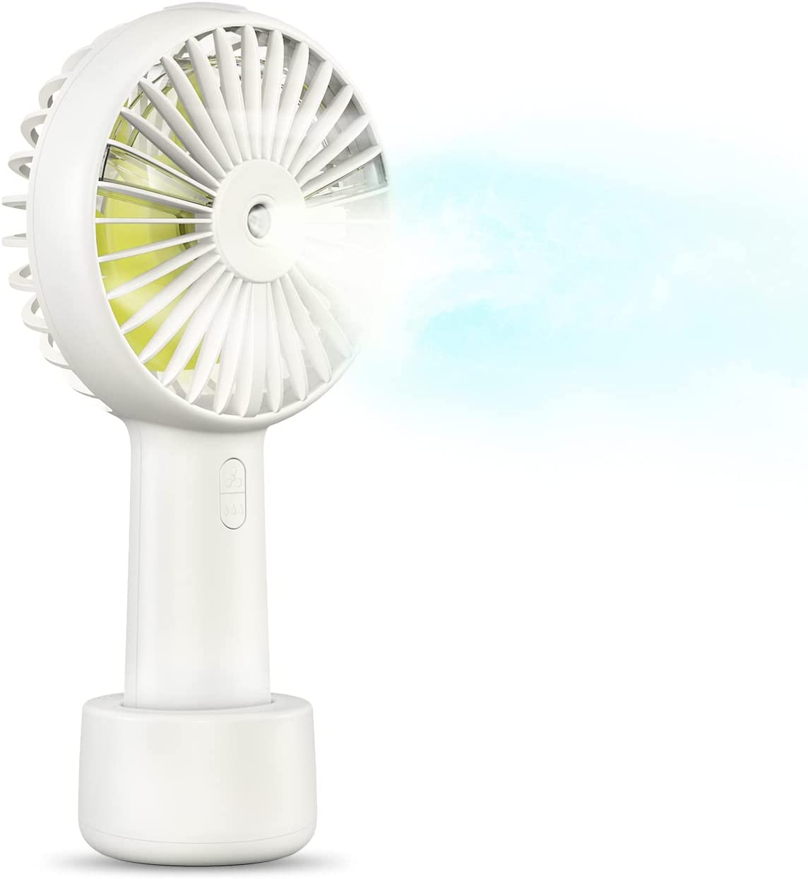Portable Misting Fan, Handheld Personal Mist Fan, Battery Operated