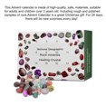 thumbnail image 2 of Calendario de Adviento de Navidad Natural Stones24 piedras coloridas guijarros navidad adviento calendario mini cristales decoración pulida grava colección ornamento oficina hotel Inevent HA009942-00B, 2 of 7