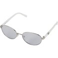 thumbnail image 2 of DIANE VON FURSTENBERG-DVF845S RAE 015 Oval Sunglasses Silver Gray, 2 of 2