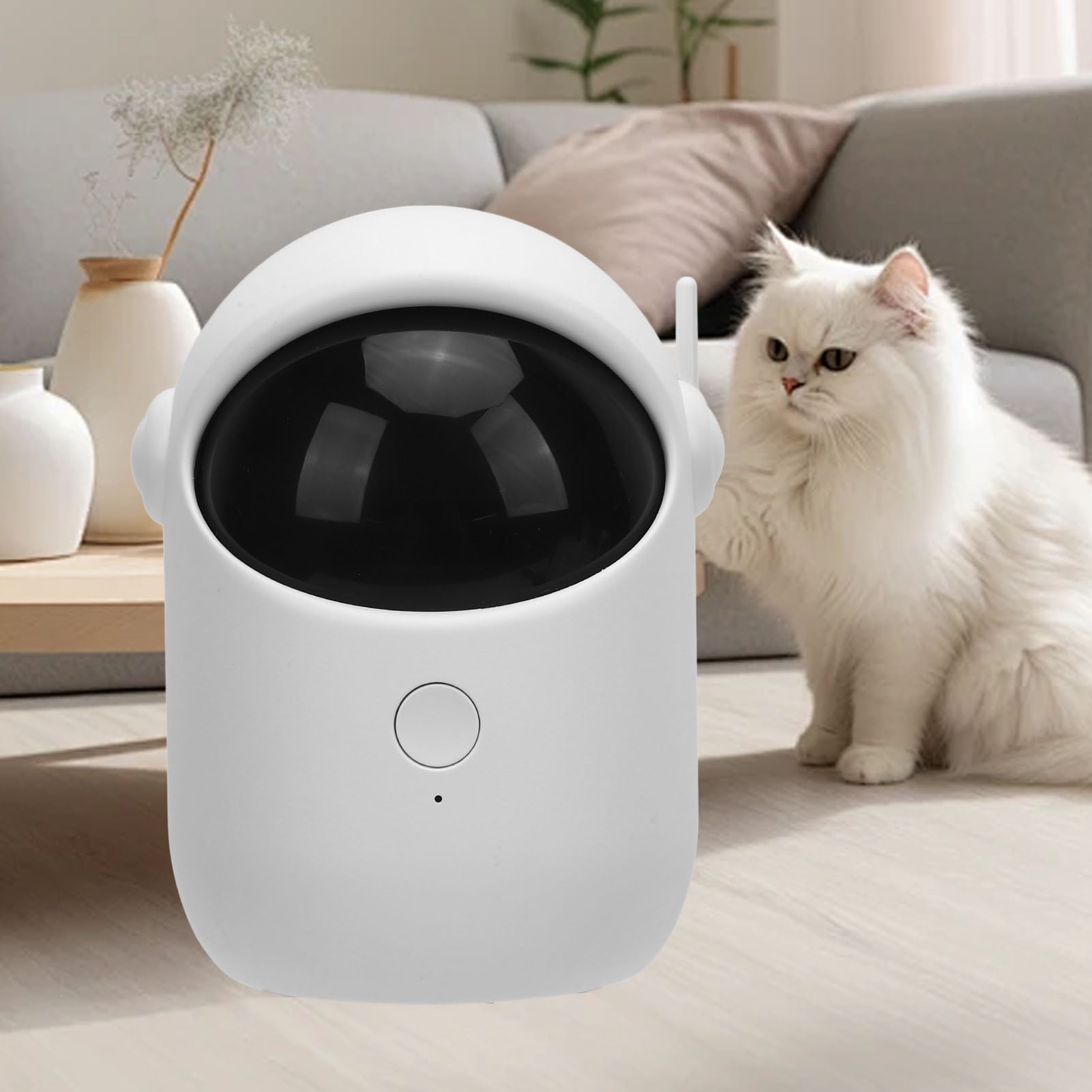 Rupoun Motion Activated Cat Pointer Toy, Smart Interactive Automatic 3 Working Modes Adjustable Angle Laser Teaser for Indoor Cats and Dogs, 4.7 x 3.1 x 3.1 inches / 12 x 8 x 8 cm