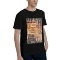 thumbnail image 2 of Bingfone Hand Drawn Vintage Coffee Men'S Loose Fit Short-Sleeve Pocket T-Shirt, 2 of 7