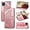 Rose Gold, variant on Compatible with Samsung Galaxy A42 5G Wallet Case for Women, Leather Flip Folio with Kickstand Magnetic and Card Holder Protective Case for Samsung Galaxy A42 5G Butterfly Blue SD
